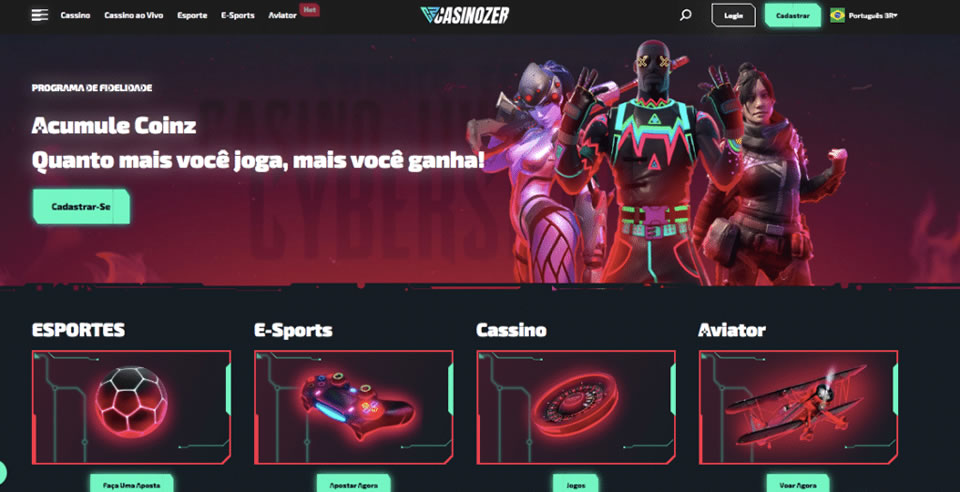 O site se destaca por oferecer uma interface muito fácil de usar e uma navegação fluida, o que o torna ideal para jogadores menos acostumados a apostar. Possui um visual bem diferente de outras casas de apostas, com cores vivas que facilitam seu uso.